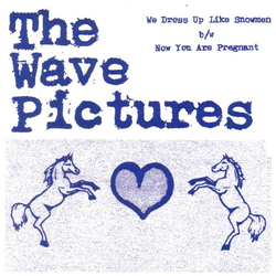 The Wave Pictures We Dress Up Like Snowmen b/w Now You Are Pregnant Vinyl 7" USED