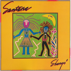 Santana Shango Vinyl LP USED