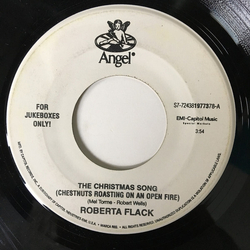 Roberta Flack The Christmas Song (Chestnuts Roasting On An Open Fire) / 25th Of Last December Vinyl 7" USED