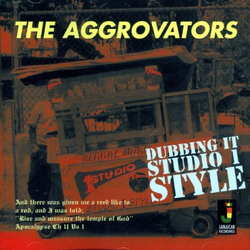The Aggrovators Dubbing It  Studio 1 Style Vinyl LP USED