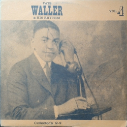 Fats Waller & His Rhythm Vol. 4 Vinyl LP USED