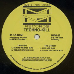 Ian North Techno-Kill Vinyl 12" USED