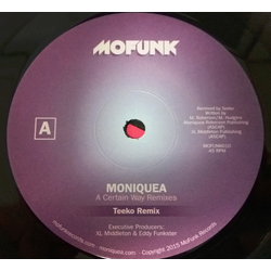 Moniquea A Certain Way Remixes Vinyl 7" USED