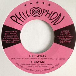 Y-Bayani / The Band Of Enlightenment, Reason And Love Get Away / Obar No Ni Vinyl 7" USED