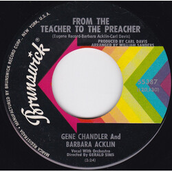 Gene Chandler / Barbara Acklin From The Teacher To The Preacher USED VINYL 7INCH 45 RPM SINGLE