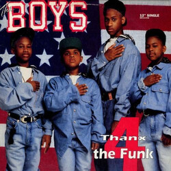 The Boys Thanx 4 The Funk USED VINYL 12INCH 33 S RPM SINGLE