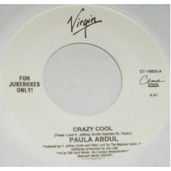 Paula Abdul Crazy Cool Vinyl 7" USED