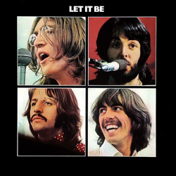 The Beatles Let It Be Vinyl LP USED