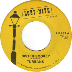 The Turbans Sister Sookey / I'll Always Watch Over You Vinyl 7" USED