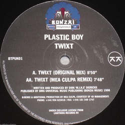 Plastic Boy Twixt Vinyl 12" USED
