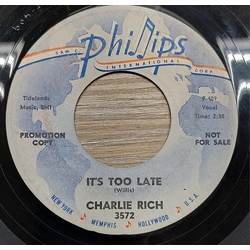 Charlie Rich Just A Little Bit Sweet Vinyl 7" USED