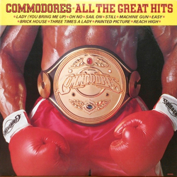 Commodores All The Great Hits Vinyl LP USED