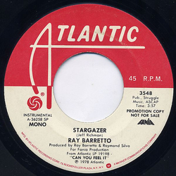 Ray Barretto Stargazer Vinyl 7" USED
