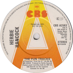Herbie Hancock The Fun Tracks Vinyl 7" USED