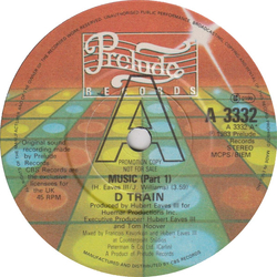D-Train Music Vinyl 7" USED