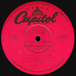 A Taste Of Honey Boogie Oogie Oogie / Disco Dancin' Vinyl 12" USED