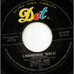Lawrence Welk And His Orchestra Yellow Bird / Cruising Down The River USED VINYL 7INCH 45 RPM SINGLE