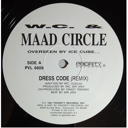 WC And The Maad Circle Dress Code (Remix) Vinyl 12" USED