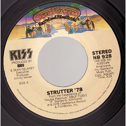 Kiss Strutter '78 Vinyl 7" USED