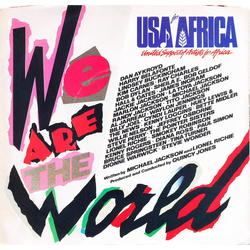 USA For Africa We Are The World Vinyl 7" USED