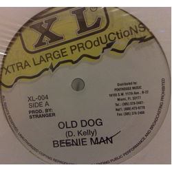 Beenie Man Old Dog Vinyl 12" USED