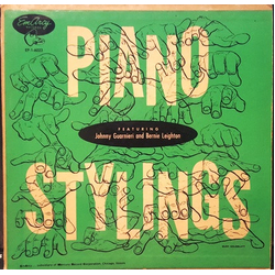 Bernie Leighton / Johnny Guarnieri Piano Stylings Vinyl 7" USED