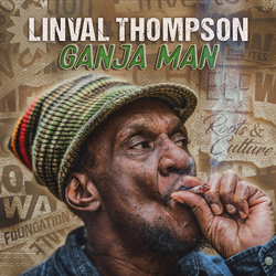 Linval Thompson Ganja Man Vinyl LP USED
