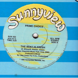 Prime Choice The Beat Is Fresh Vinyl 12" USED