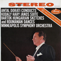 Antal Dorati / Zoltán Kodály / Béla Bartók / Minneapolis Symphony Orchestra Háry János Suite / Hungarian Sketches And Roumanian Dances Vinyl LP USED