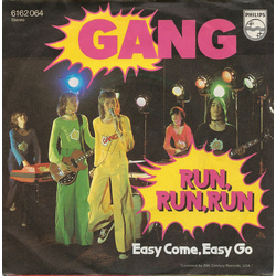 Gang (3) Run, Run, Run Vinyl 7" USED
