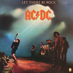 AC/DC Let There Be Rock Vinyl LP USED