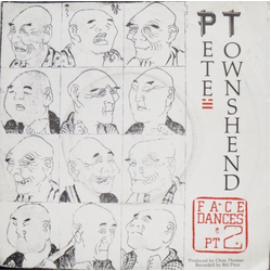 Pete Townshend Face Dances Pt. 2 Vinyl 7" USED