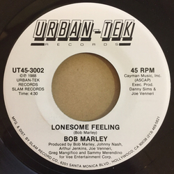 Bob Marley Lonesome Feeling Vinyl 7" USED