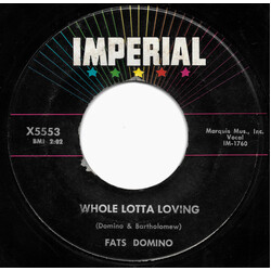 Fats Domino Whole Lotta Loving / Coquette Vinyl 7" USED