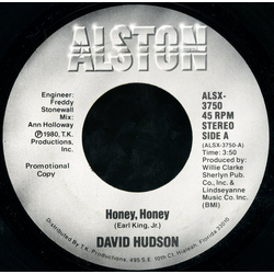 David Hudson (2) Honey, Honey Vinyl 7" USED