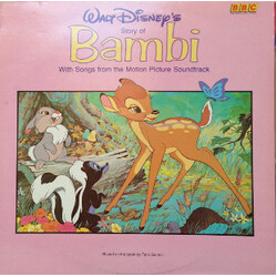 Unknown Artist Walt Disney's Story And Songs From Bambi Vinyl LP USED