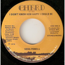 Vera Powell I Didn't Know How Happy I Could Be Vinyl 7" USED