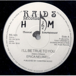Erica Newell I'll Be True To You / True Confession USED VINYL 12INCH