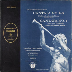 Johann Sebastian Bach / Orchester Der Wiener Staatsoper / Wiener Kammerchor / Felix Prohaska / Laurence Dutoit / Kurt Equiluz / Hans Braun Cantata No.