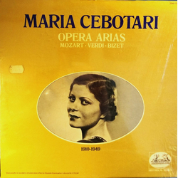 Maria Cebotari Opera Arias Mozart, Verdi, Bizet 1910-1949 Vinyl LP USED