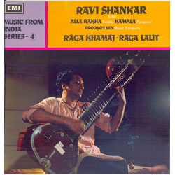 Ravi Shankar / Alla Rakha / Kamala Chakravarty / Prodyot Sen Rāgā Khamāj • Rāga Lalīt Vinyl LP USED
