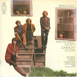 Grace Slick / The Great Society Somebody To Love Vinyl LP USED