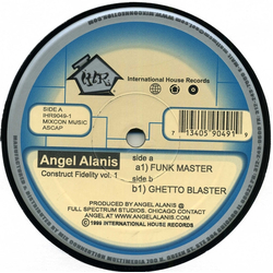 Angel Alanis Construct Fidelity Vol. 1 Vinyl 12" USED