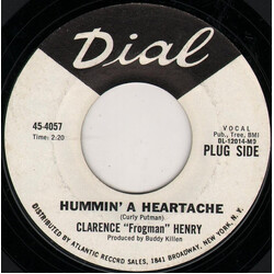 Clarence "Frogman" Henry Hummin' A Heartache Vinyl 7" USED