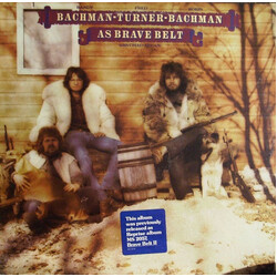 Randy Bachman / C.F. Turner / Rob Bachman / Chad Allan As Brave Belt Vinyl LP USED