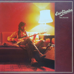 Eric Clapton Backless Vinyl LP USED