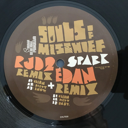 Souls Of Mischief Spark (RJD2 Remix And Edan Remix) Vinyl 12" USED