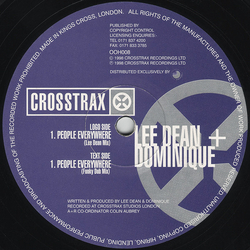 Lee Dean & Dominique People Everywhere Vinyl 12" USED