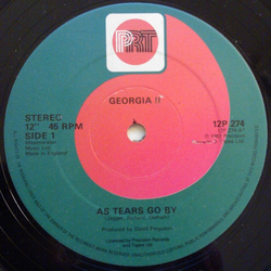 Georgia II As Tears Go By Vinyl 12" USED
