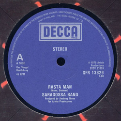 Saragossa Band Rasta Man Vinyl 12" USED